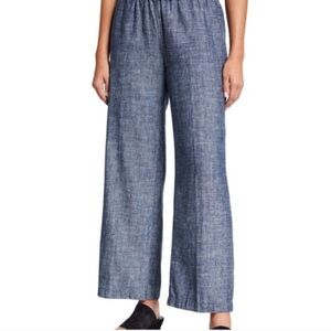 Eileen Fisher Blue Ankle Pants